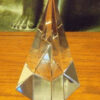 9” Glass Pyramids
